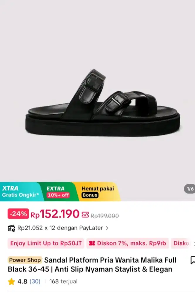 Sandal unisex uk.39-40