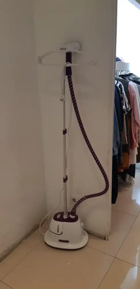 Salav setrika uap steamer purple 1.7 liter, bagus no minus