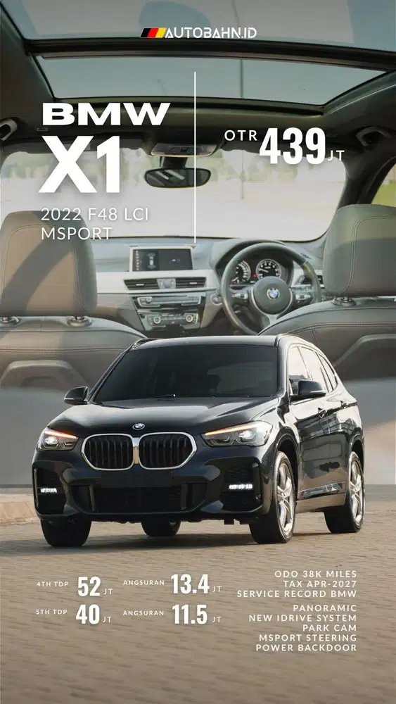 MSport Supremacy! BMW X1 M-Sport 2022 LCI Facelift Panoramic