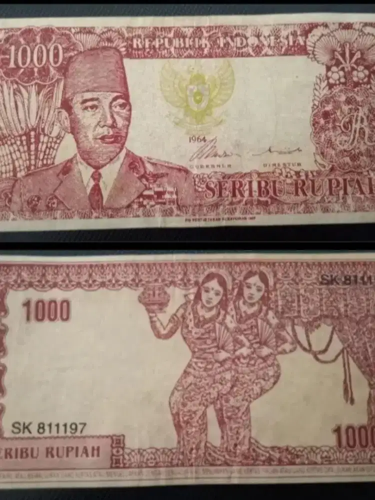 Uang kuno Sukarno