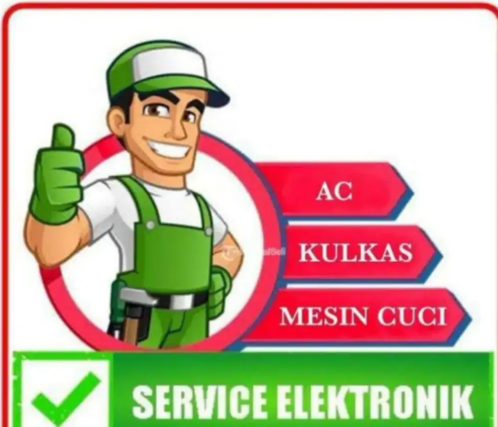 Jasa service AC kulkas mesin cuci Lebaran tetap buka