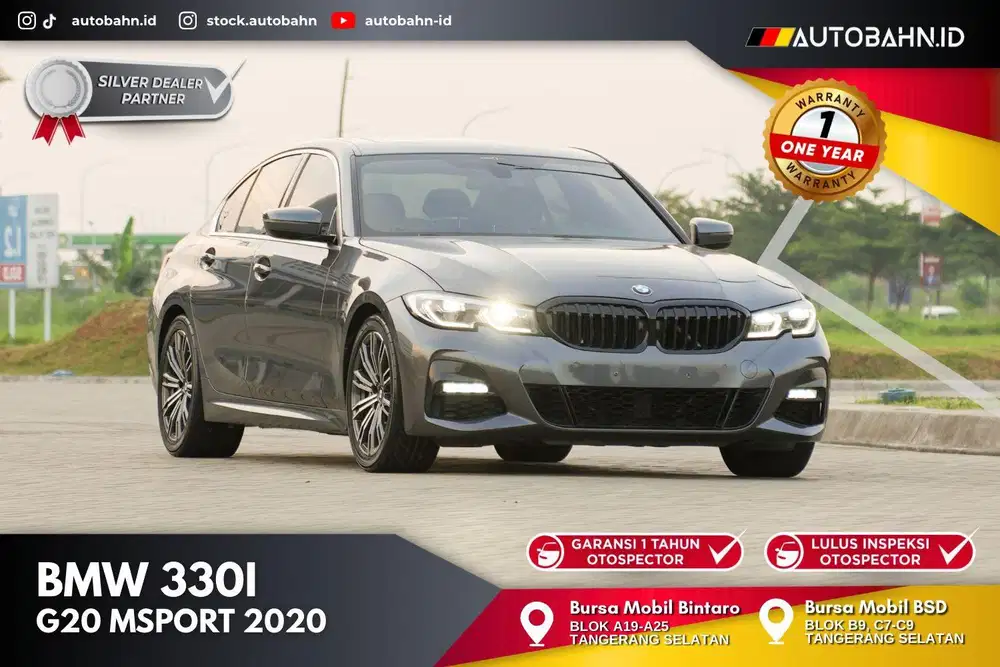 ///M Sport! BMW 330i M-Sport 2020 New Model (G20)