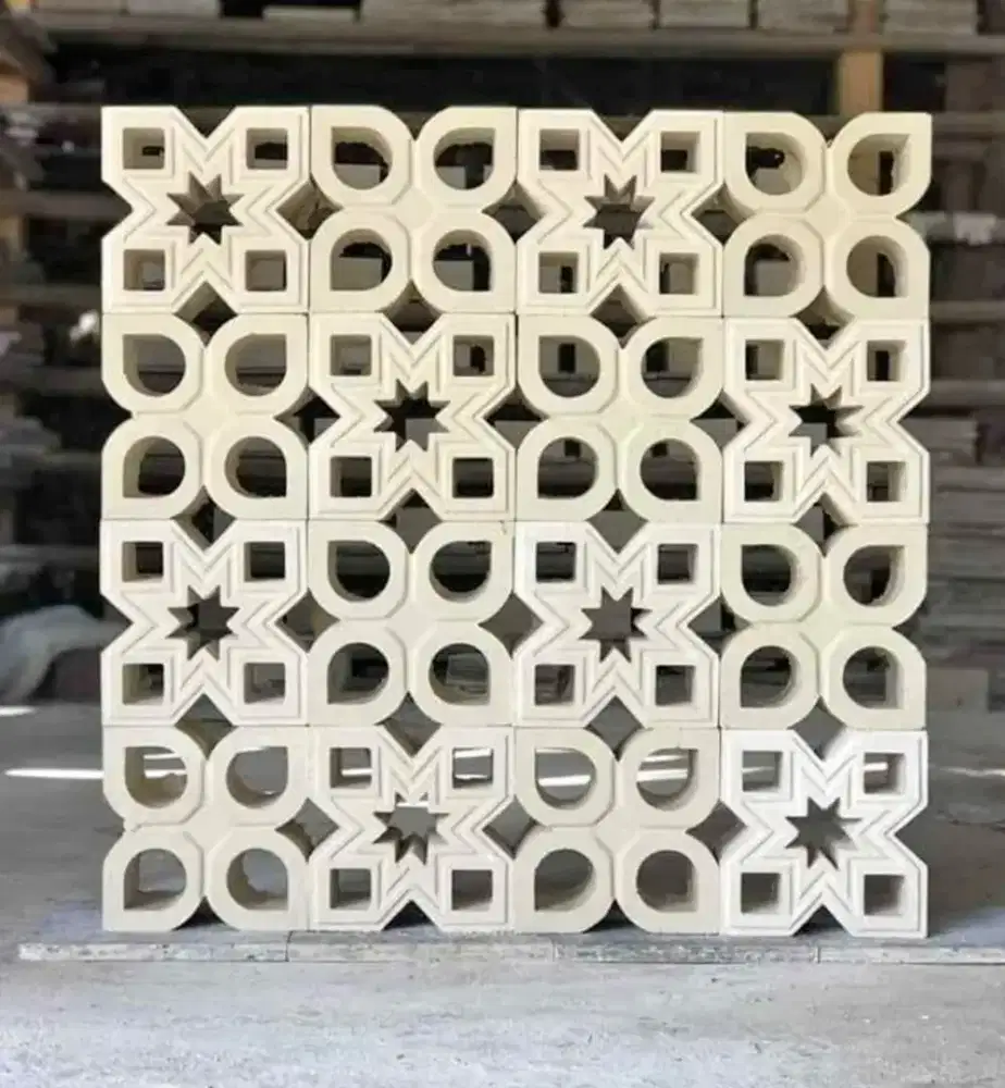 Roster beton berbagai macam motif