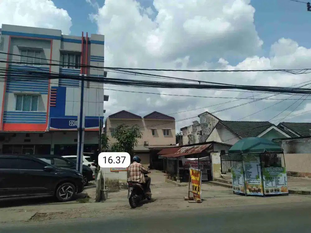 Dijual tanah siap pakai dekat pasar