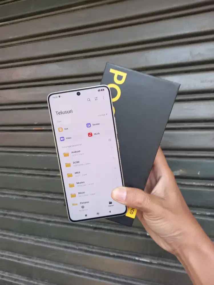 Poco f6 5G  12+12/512 Baru buka segel