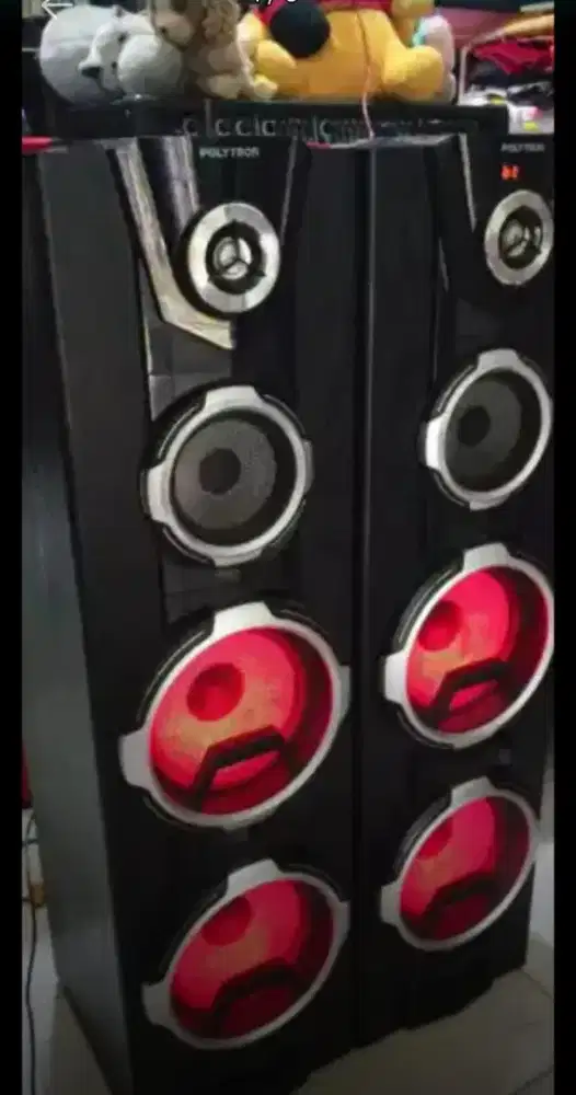 Jual cepat Bu speaker polytron msh bus bgt,pemakaian stahun,nego bnsin