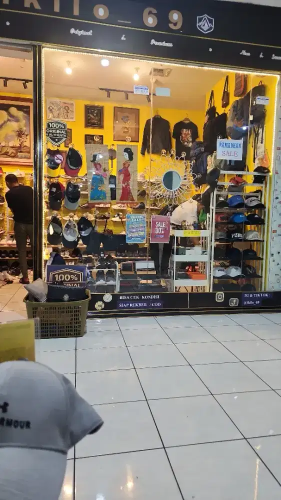 Take over Usaha sepatu di TEC