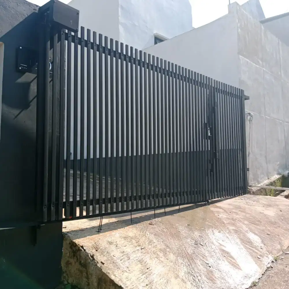 Pagar minimalis hollow galvanis