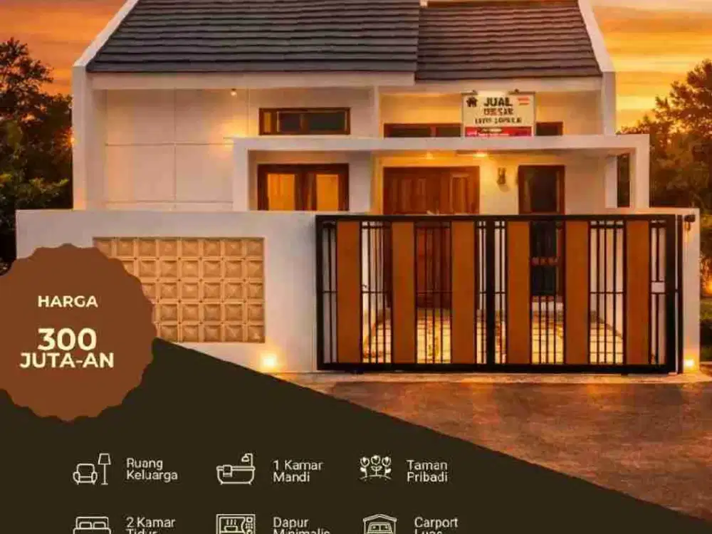 Dapatkan promo all in 5jt rumah cantik Bandung Timur