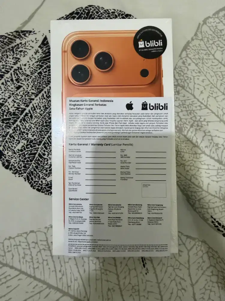 Iphone 17 Pro Max 256 GB Cosmic Orange