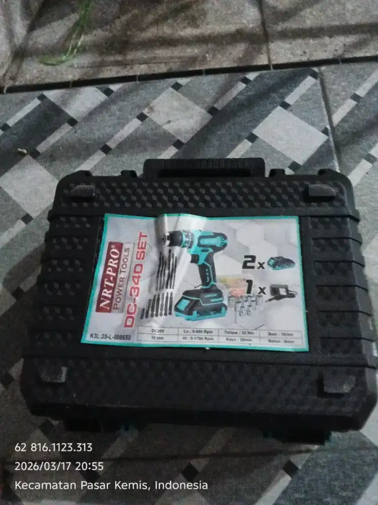 Bor cas NRT-Pro lengkap