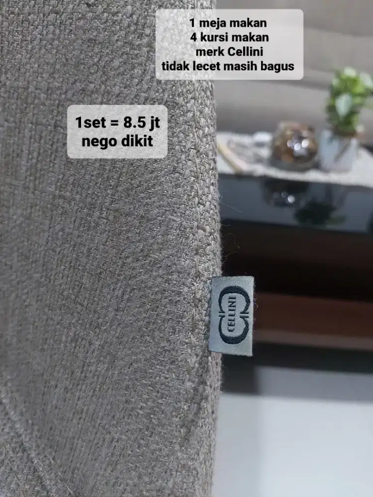 Kursi Makan Cellini (second)