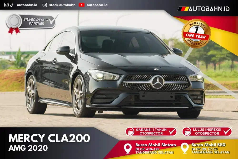 Lowest Odoy! Mercedes Benz CLA200 AMG 2020 Black Panther