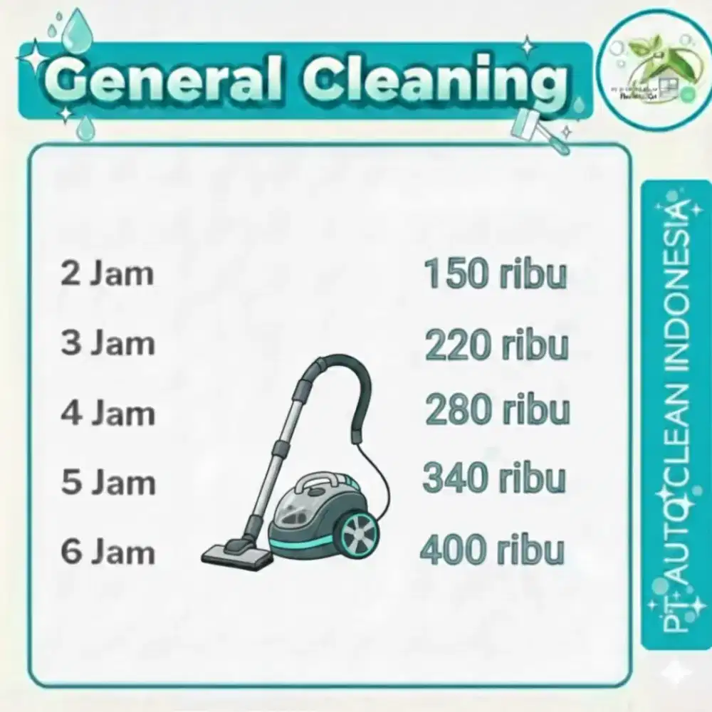 Jasa Bersih Rumah Kos Kantor Apartemen Jabodetabek