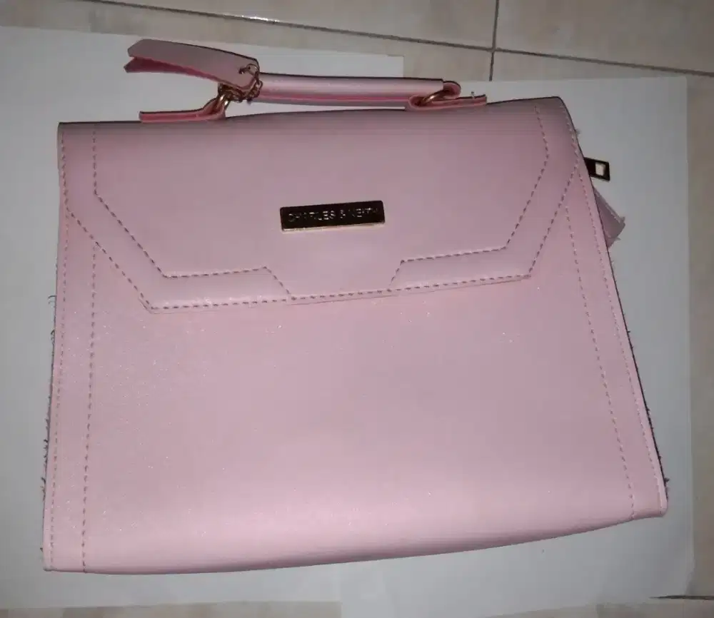 Tas kecil tipis pink