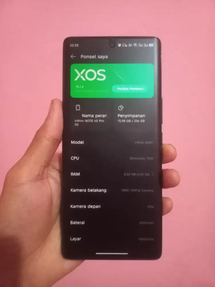 Infinix Note 40 pro 5g 8/256