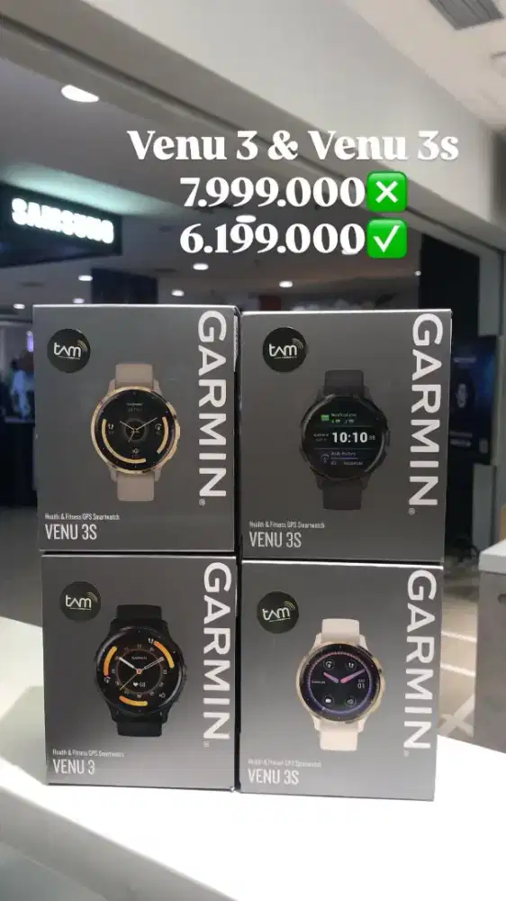 Garmin Venu 3/3s