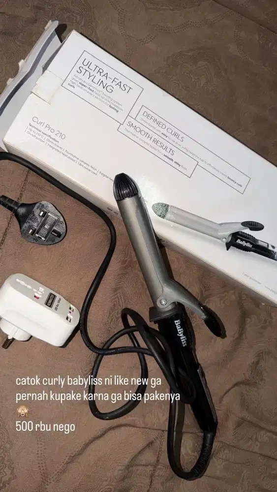 catok curly babyliss