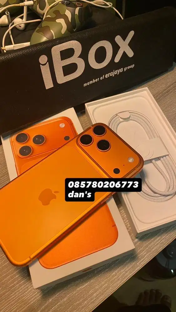 iphone 17 pro max 256gb ibox 2 minggu pakai