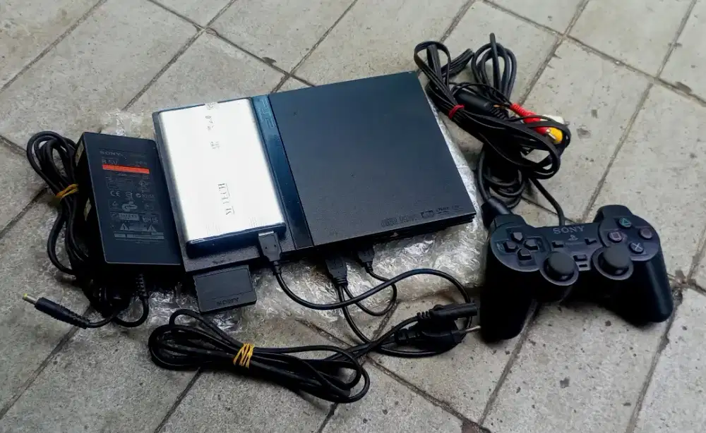 Sony PlayStation 2, HDD 60gb normal.. Cipinang