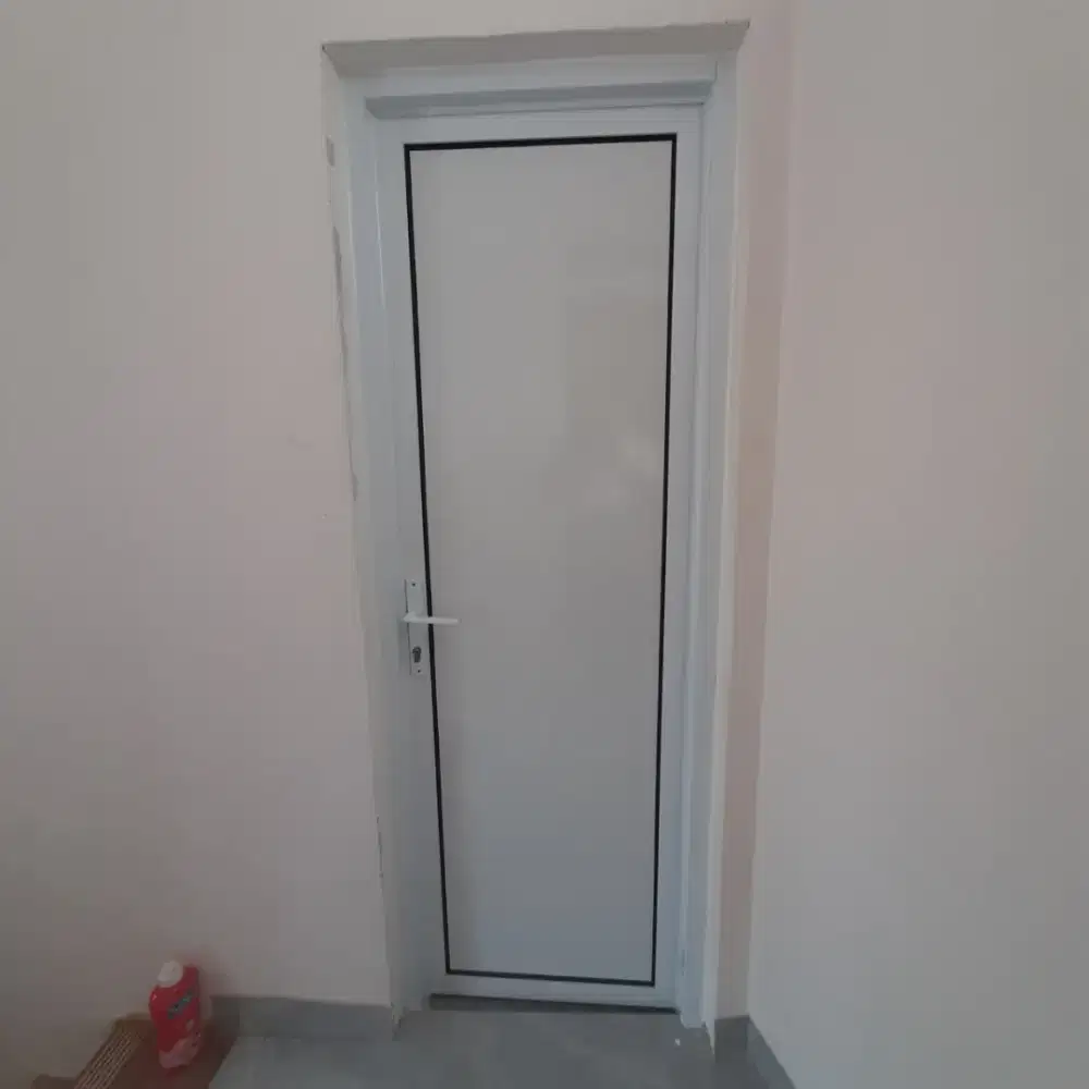 Pintu Kamar Mandi Aluminium Minimalis Anti Air & Tahan Lama