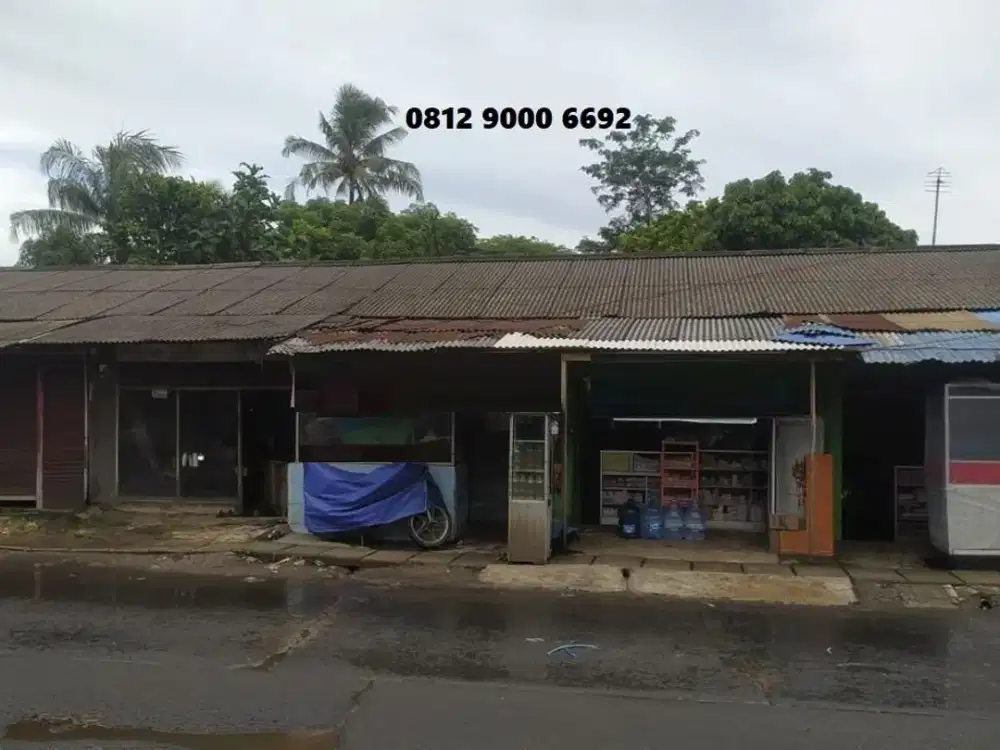 Jual Tanah Kavling Lahan Pinggir Jalan Raya Pasar Kemis Tangerang Sindang Sari