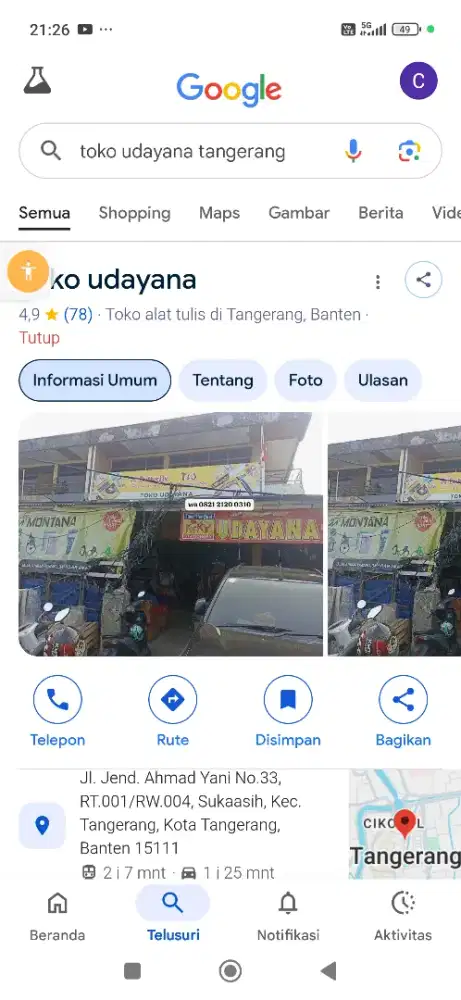 Di cari pria untuk kerja bagian toko