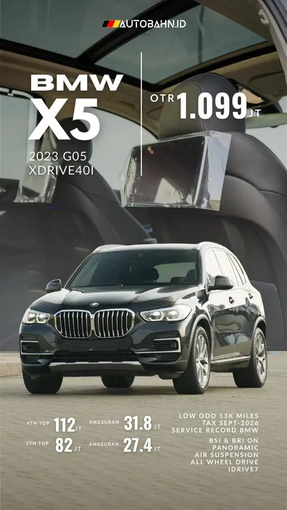 BMW X5 xDrive40i xLine 2023 G05 Black Biggy Bossy!