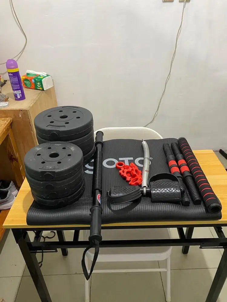 Alat gym lengkap