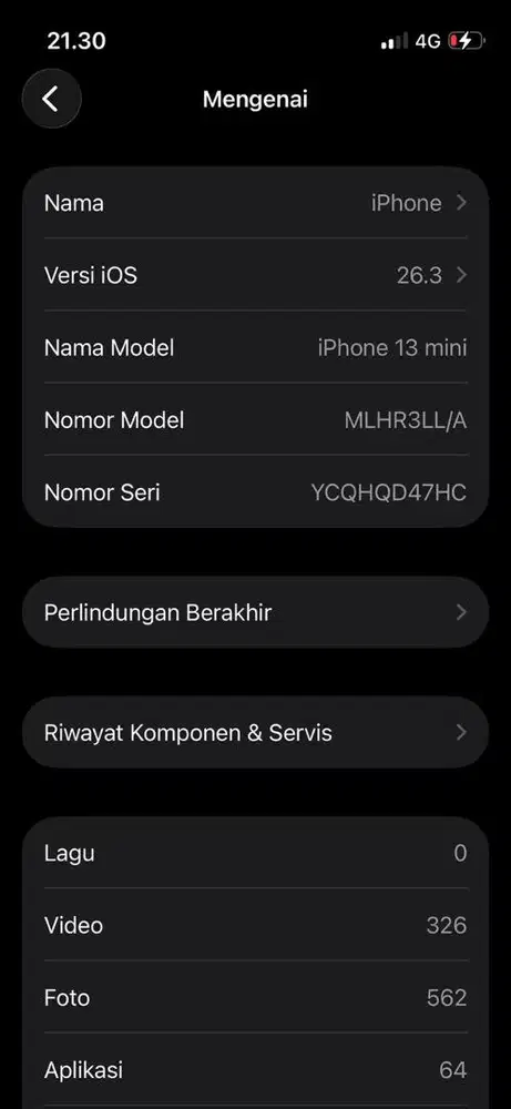 iphone 13 mini full set