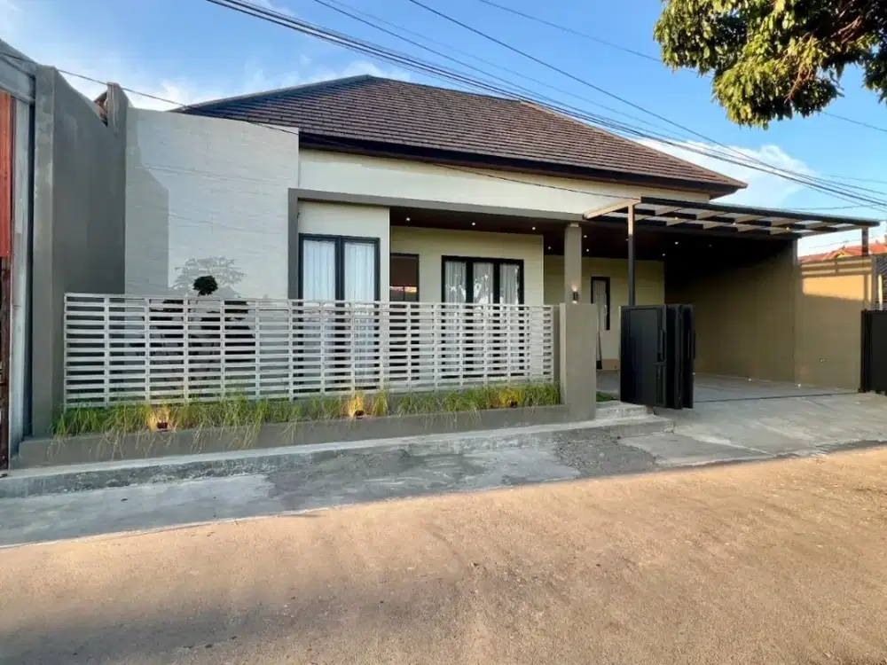 Rumah baru siap huni murah di purwomartani dekat exit tol