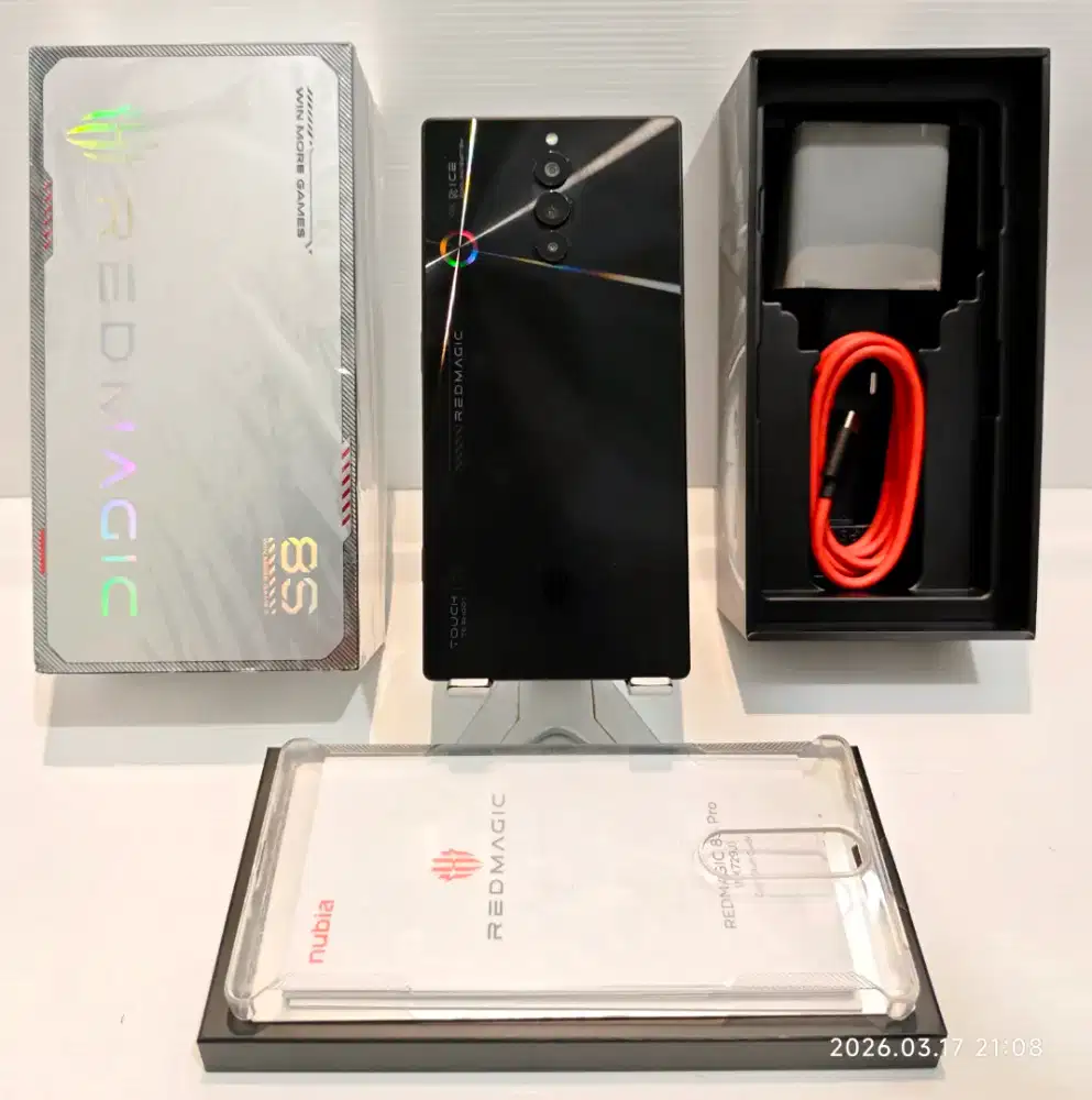 Nubia Red Magic 8S Pro 12/256 Gb Likenew 100% Resmi 25 Feb 27 bs TT