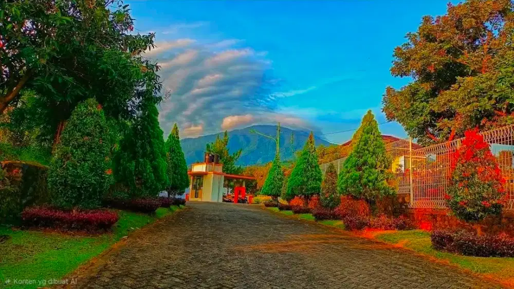 Dijual Tanah View Pegunungan di Lerep