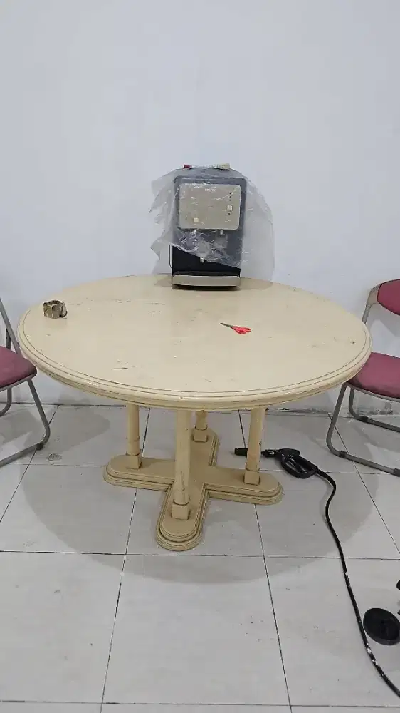 MEJA MAKAN ASLI KAYU