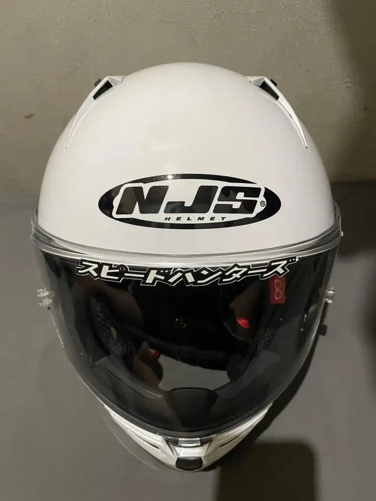 Helm NJS ZX - 1R Putih