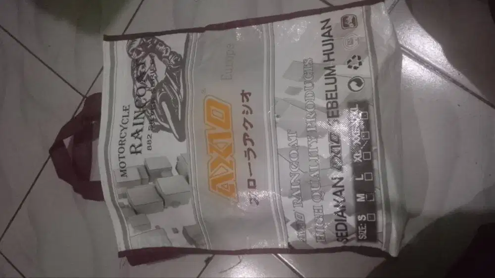 Jas hujan merk AXIO RAINCOAT 882