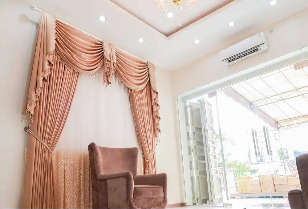 Pesan Gorden Blackout Jendela Minimalis Model Terbaru Mewah Murah