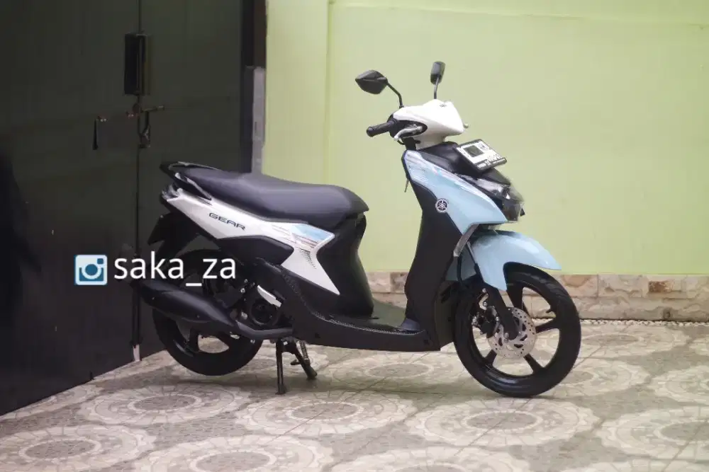 ( Pajak Hidup 12 Bulan ) Km 6 Ribu , Yamaha Gear 125 2024 , gear 2024