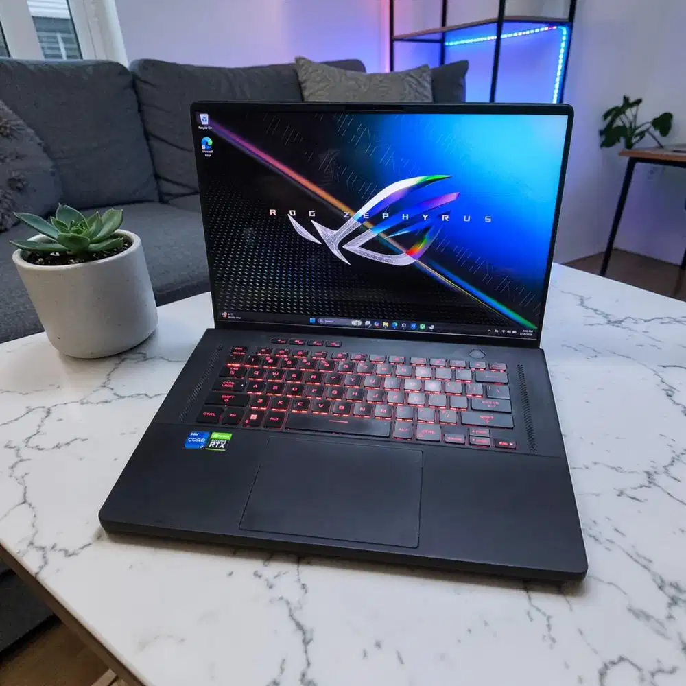 ASUS ROG ZEPHYRUS M16 Core i7 Ram 24/1Tera Ssd Dual Vga Nvidia Rtx COD