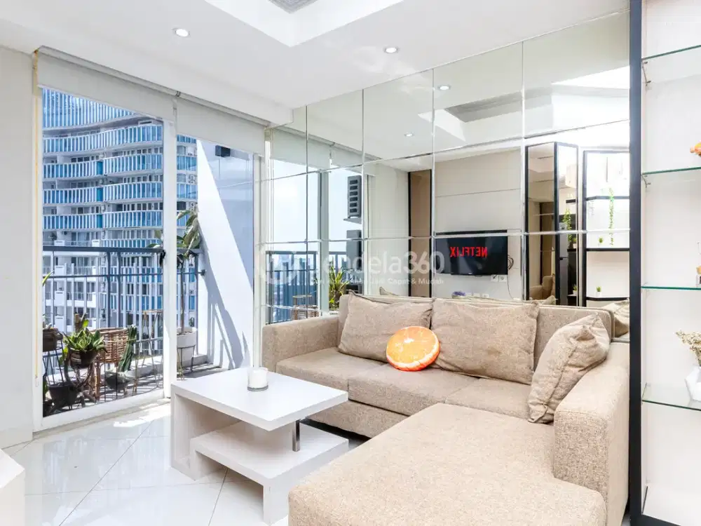 Disewakan Apartemen The Mansion Kemayoran Jasmine tipe 2BR Full Furnished | TMJC027