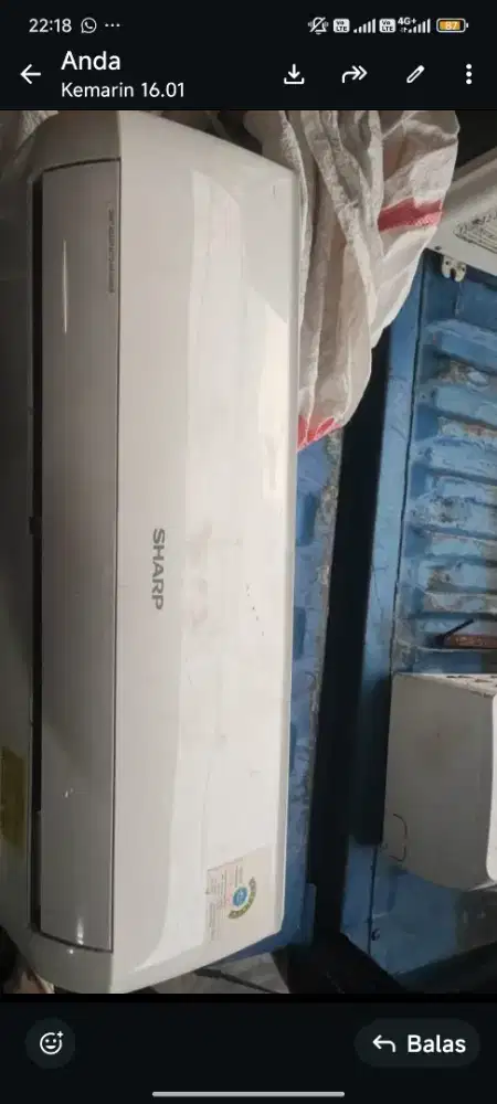 JUAL AC SHARP 1PK mesin halus dingin sekali
