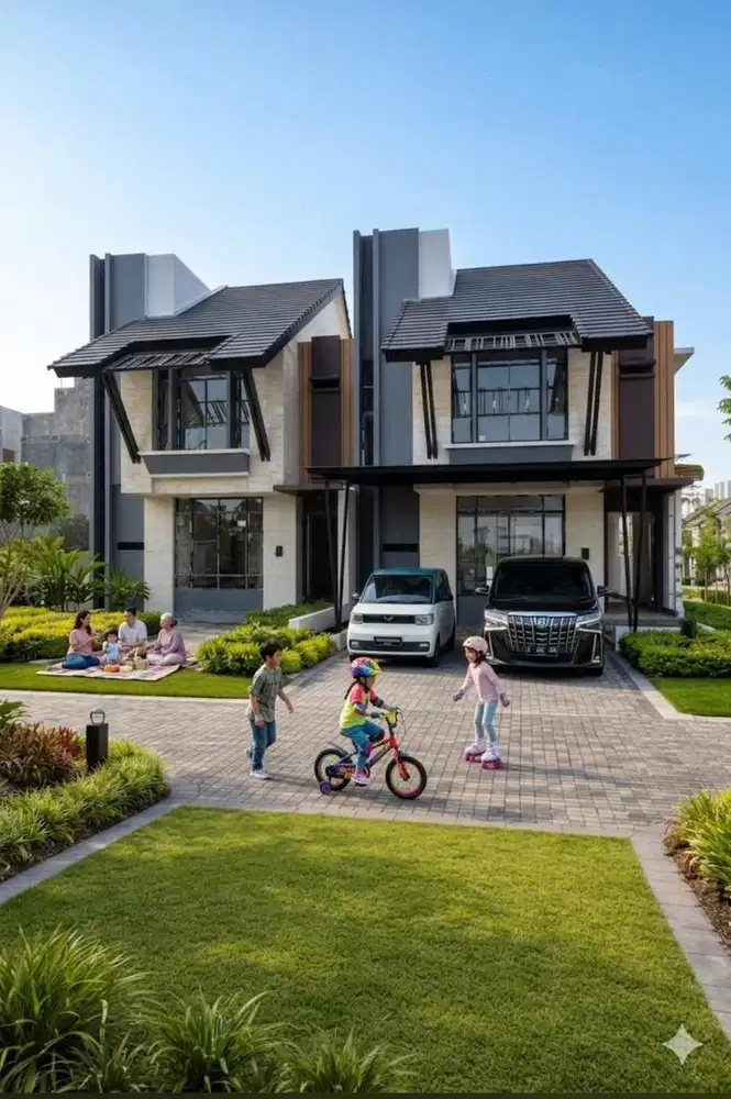 Rumah Baru 2lt Mewah di Bukit Cimanggu City