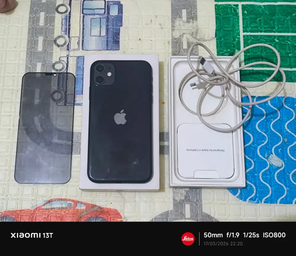 Iphone 11 128GB Dual Sim On Permanent Fullset Original