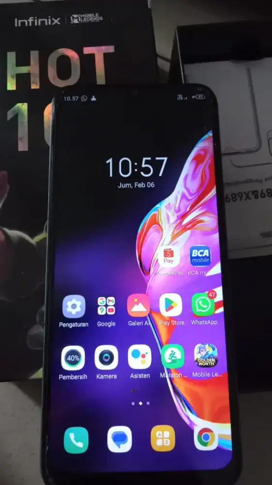 Infinix hot10s 4/64