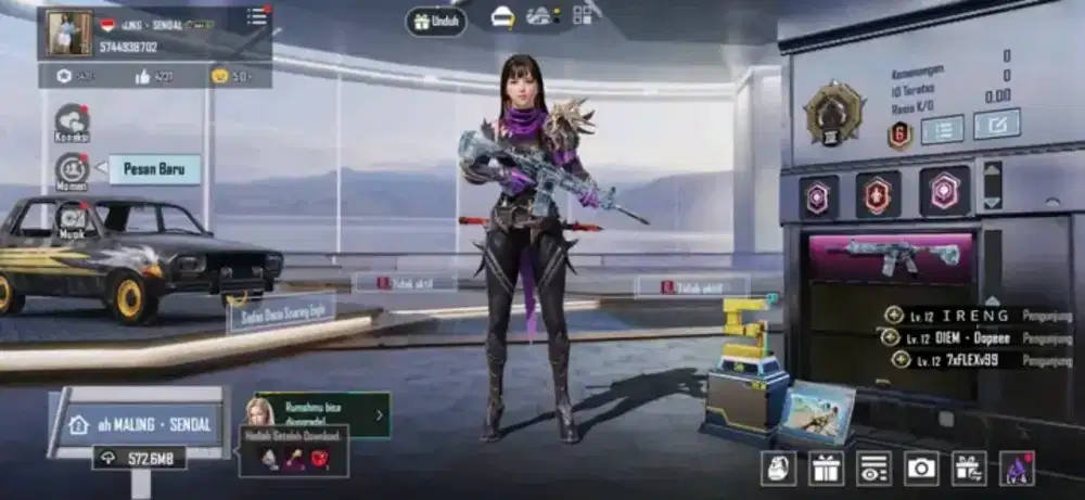 JUAL AKUN PUBG MOBILEE