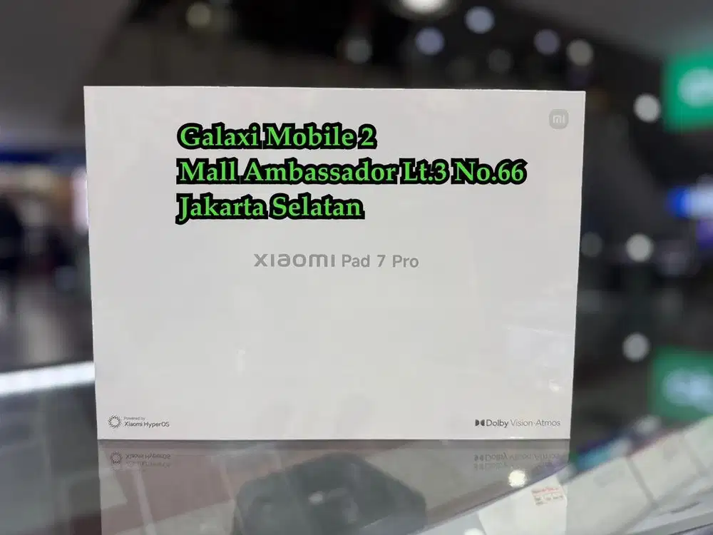 Xiaomi Pad 7 Pro Wifi 12GB 512GB Resmi Bisa Cash Kredit Tukar tambah