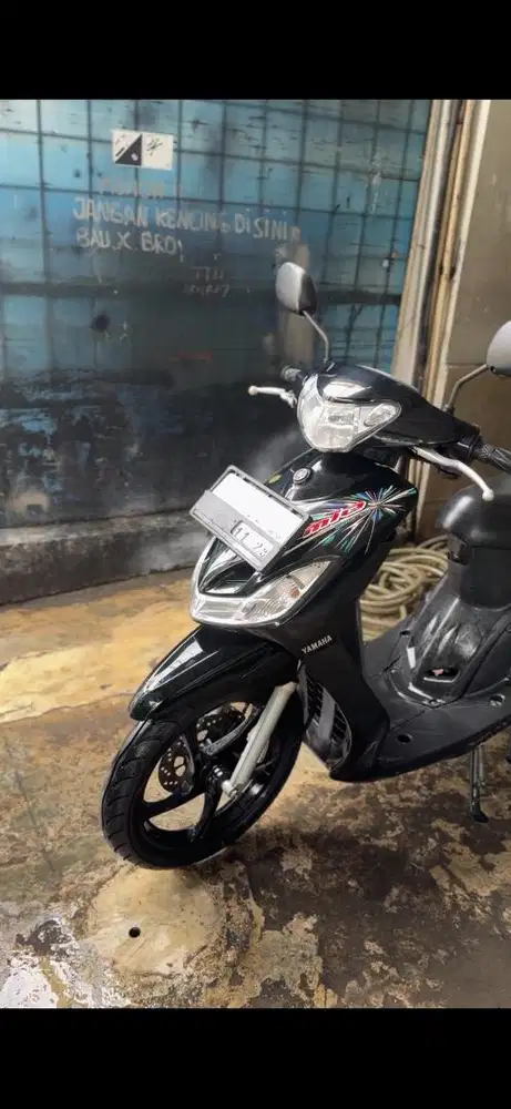 Yamaha Mio smile kilometer 10rb perak