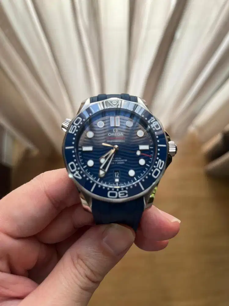 Preloved Omega Seamaster Professional 300m-Rubber Strap-Authentic