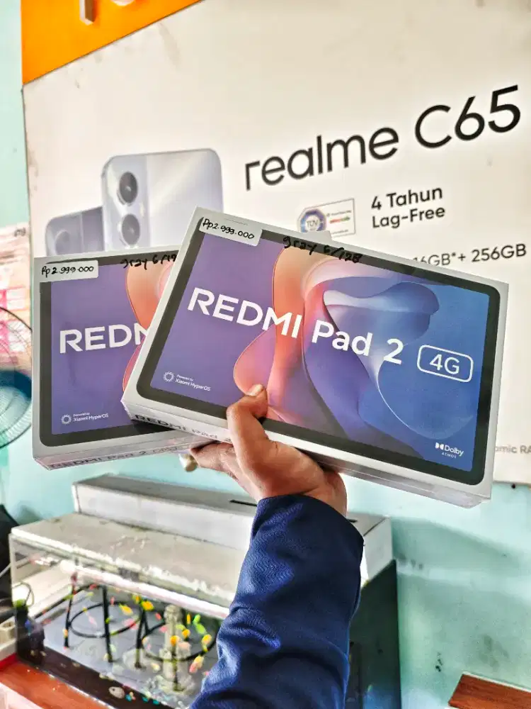 REDMI PAD 2 4G 6/128 NEW SEGEL PROMO TERMURAH