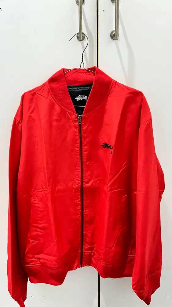 Stussy Bomber Jacket Red